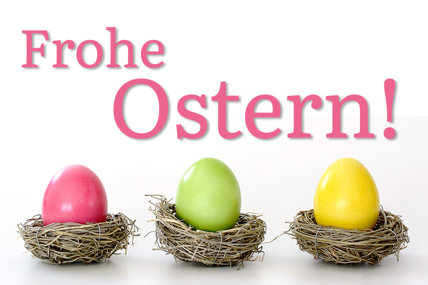 Frohe Ostern 2