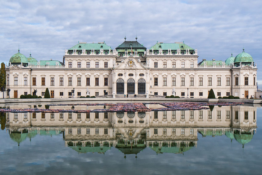 Gru-Karte: Wien 3 - Belvedere
