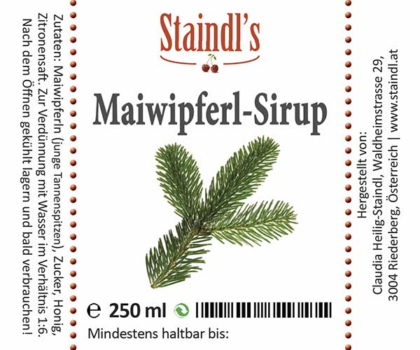 Maiwipferl-Sirup