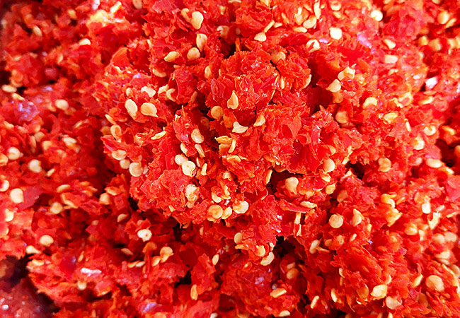 Chili-Flocken